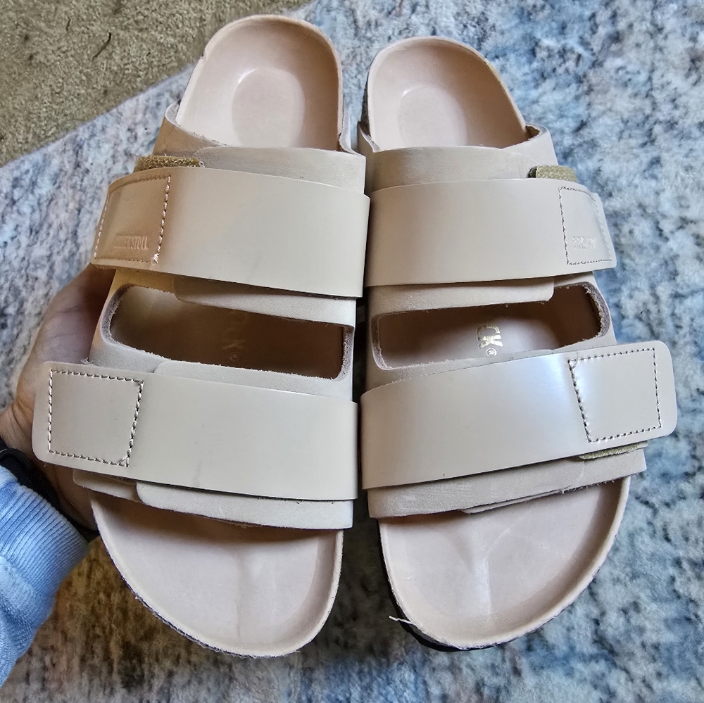 Birkenstock Uji Nude Beige Women's Sandals Sz 39